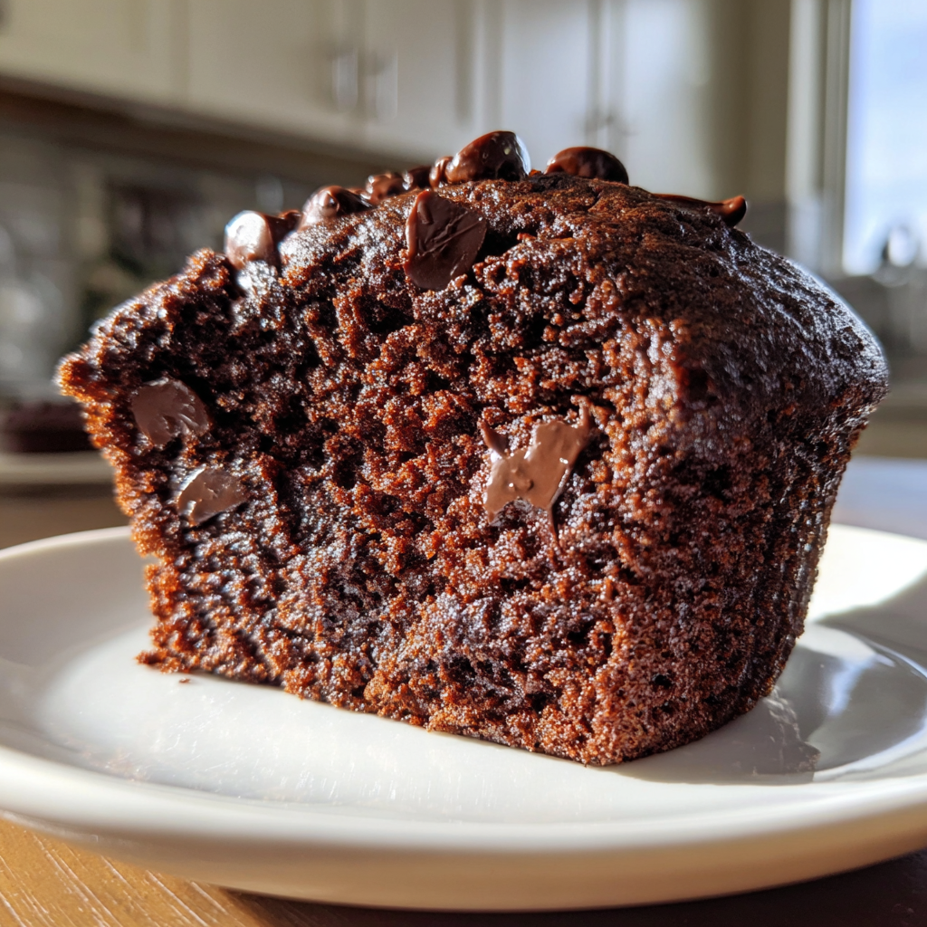 Chokladmuffins från luftfritösen: Perfekt på 12 minuter