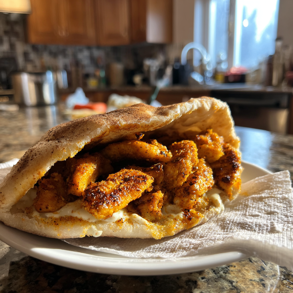 Kryddstark kycklingkebab luftfritös: 20 minuters Crispy Kebab!
