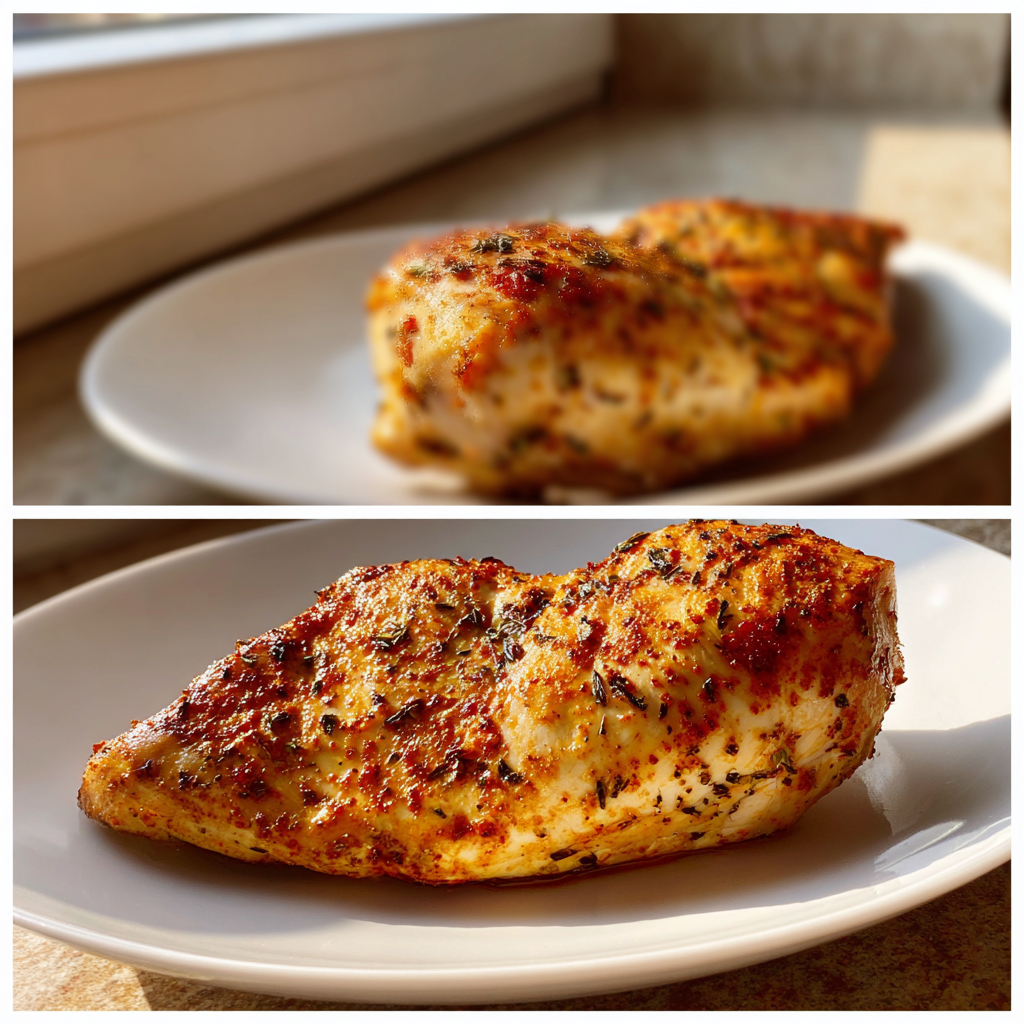Kycklingbröstnappar från luftfritösen: Crispy på 15 minuter